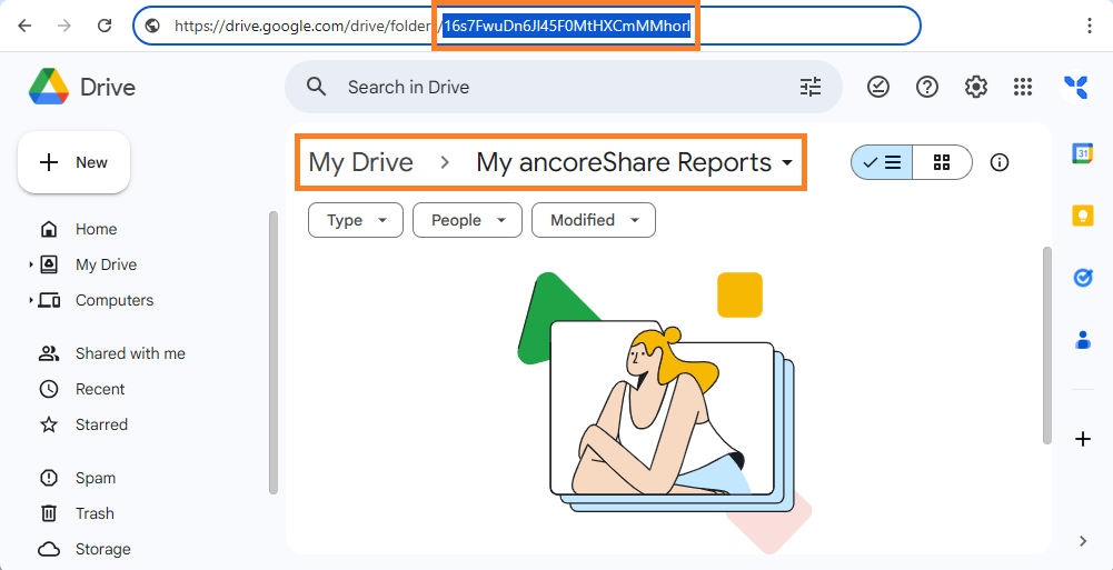 Google Drive folder ID