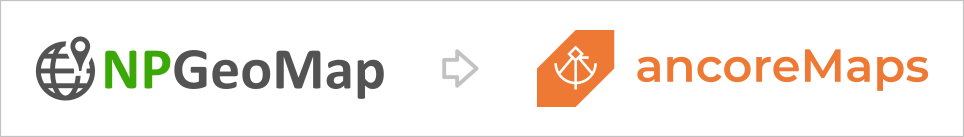 NPGeoMaps renamed to ancoreMaps